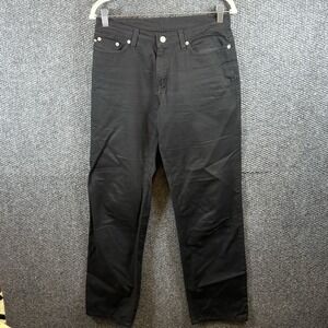 Polo Ralph Lauren Saturday Jeans Womens Black Denim Straight Leg 4x31